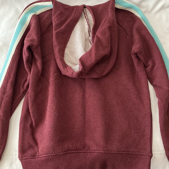 Large Gymboree maroon hoodie - Picture 3 of 4